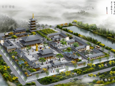 闵行寺庙建筑总体规划方案